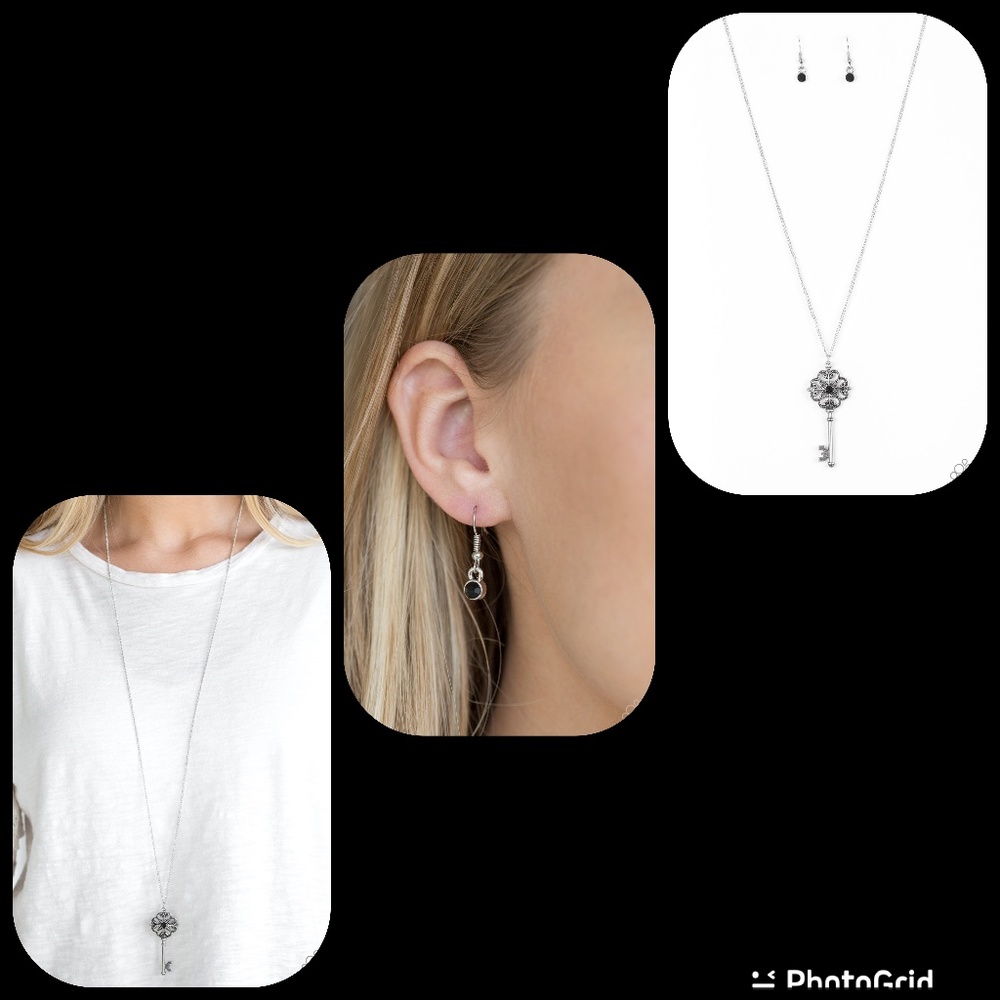 Necklace and earring set